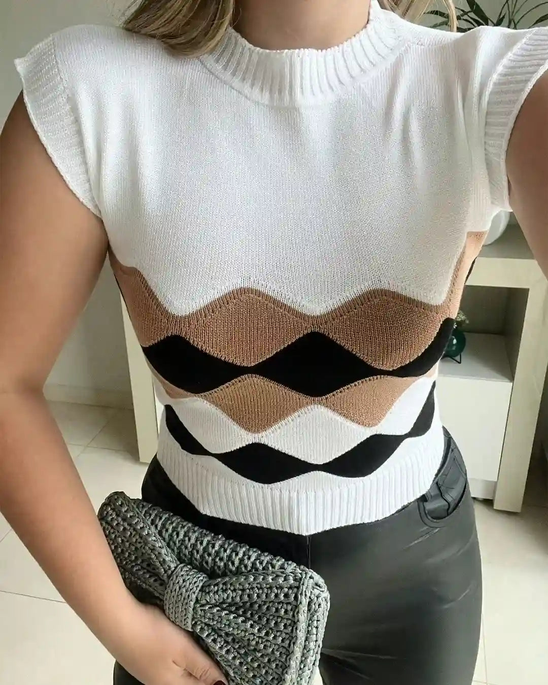 Blusa Cropped Victoire