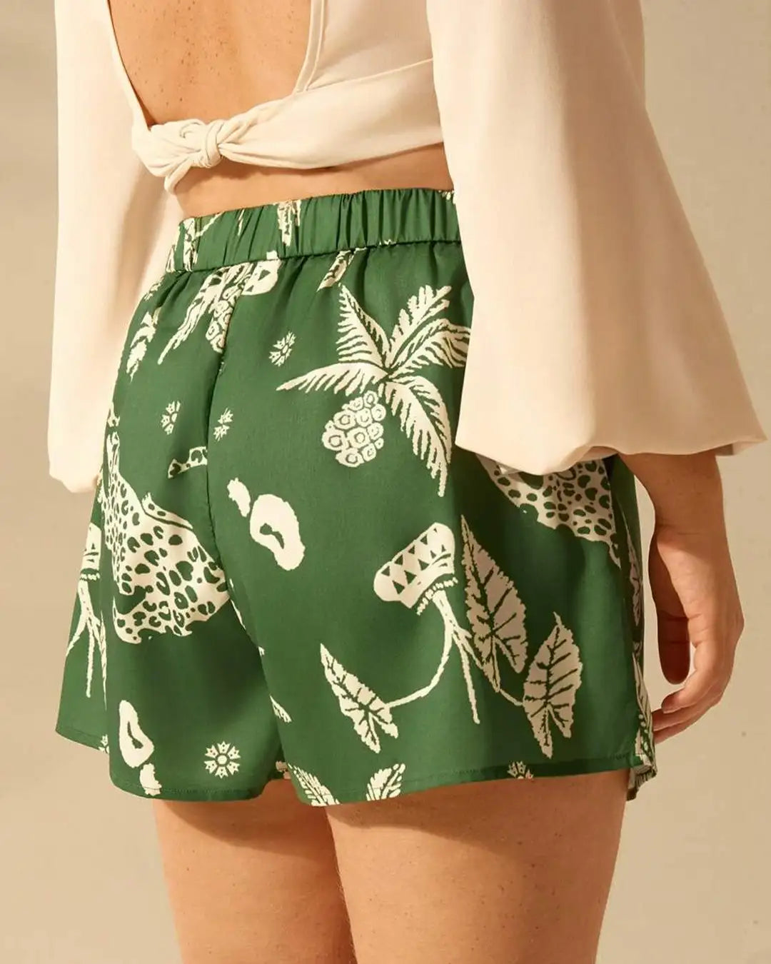 Short Natura Print PLUS