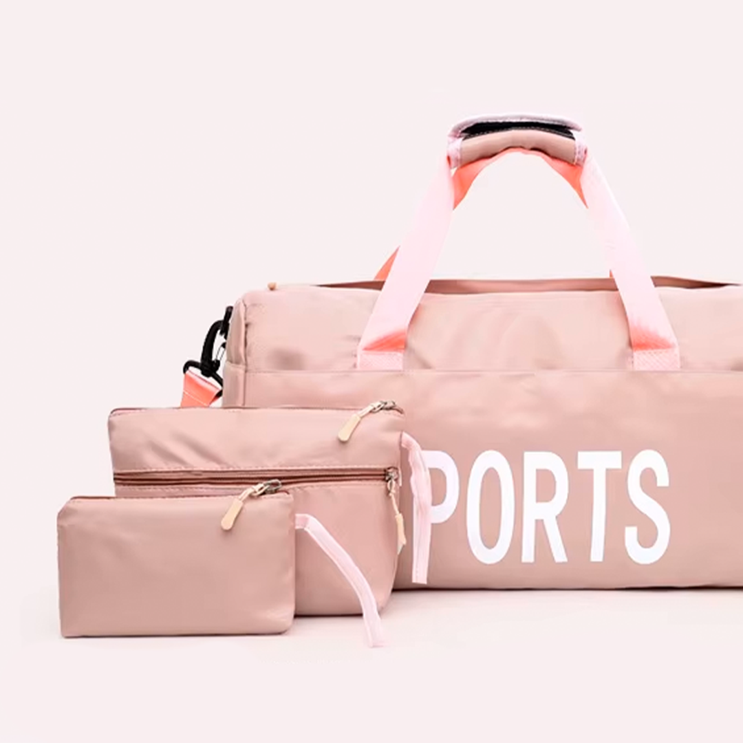 Kit Bolsa Esportiva com 3 Peças