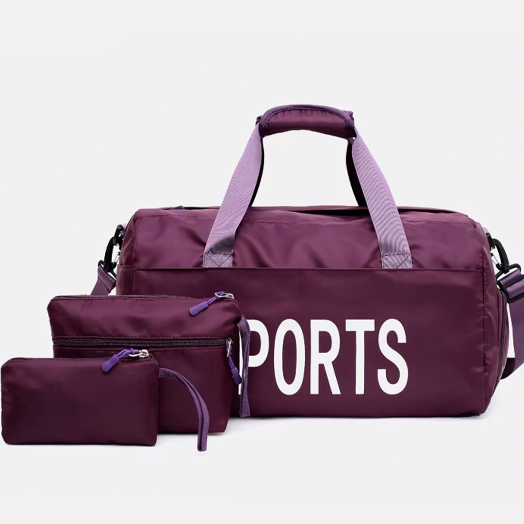 Kit Bolsa Esportiva com 3 Peças