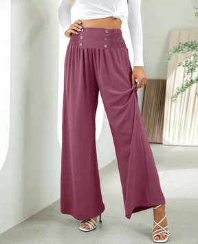 Calça Casual com Cintura Elástica